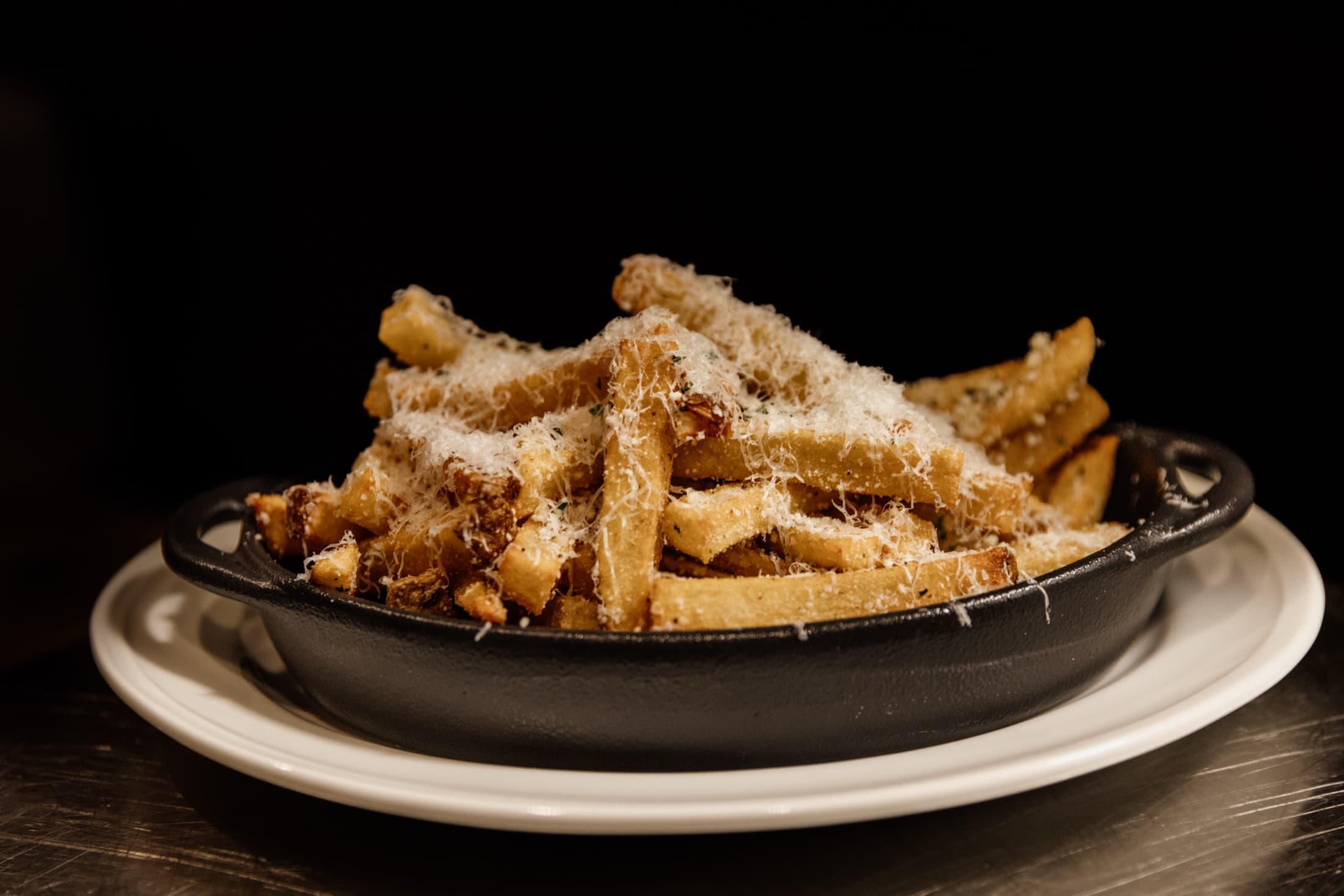 Beef tallow fries at CHR Steak