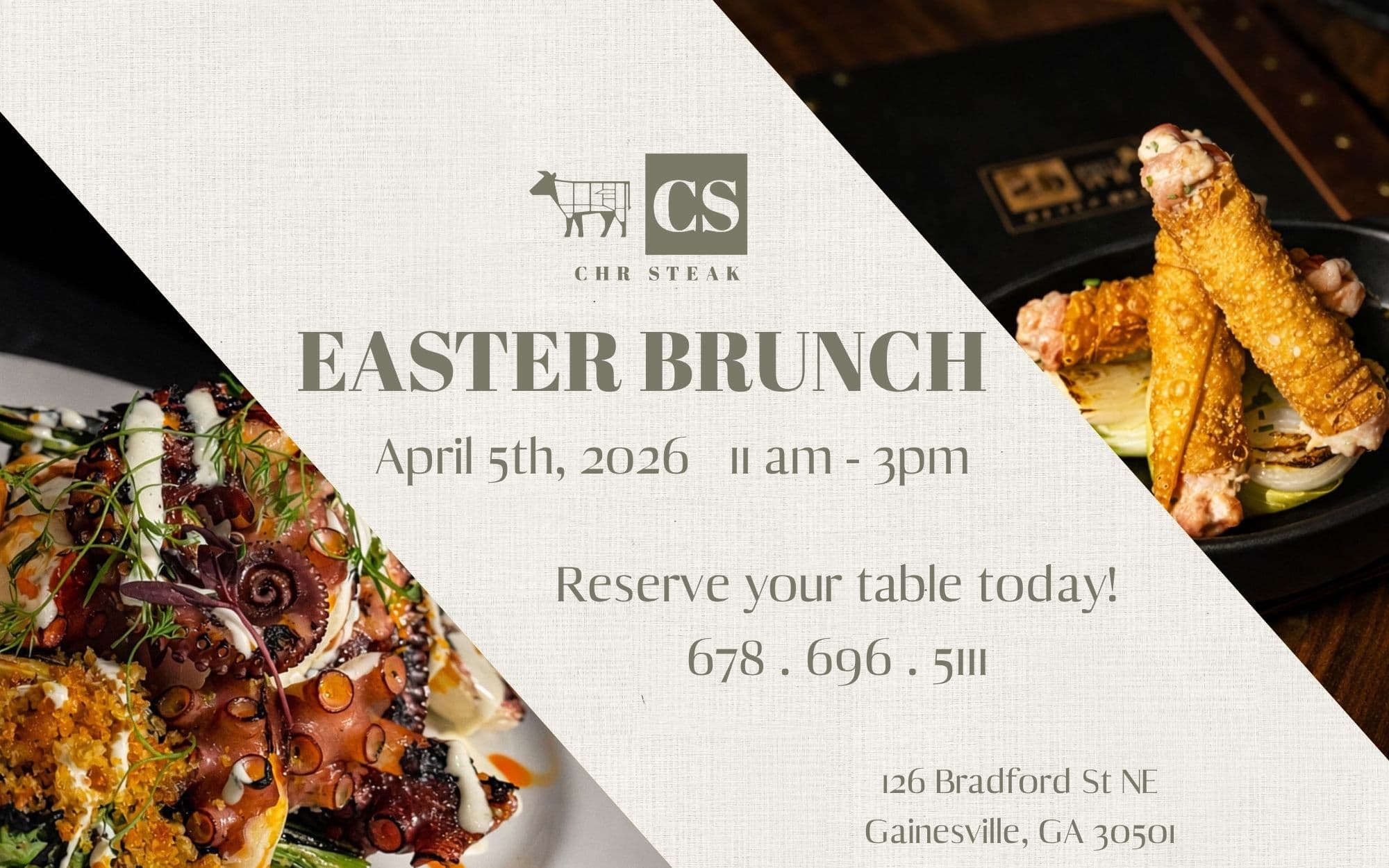 Easter Brunch at CHR Steak
